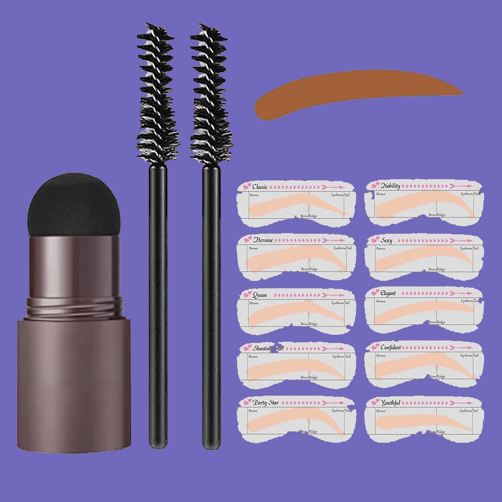 Perfect Brows Stempel & Vorm Kit