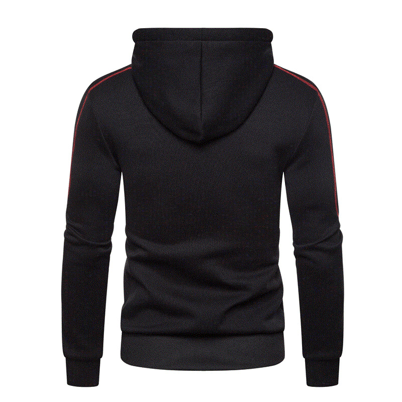 Fleece hoodie voor mannen