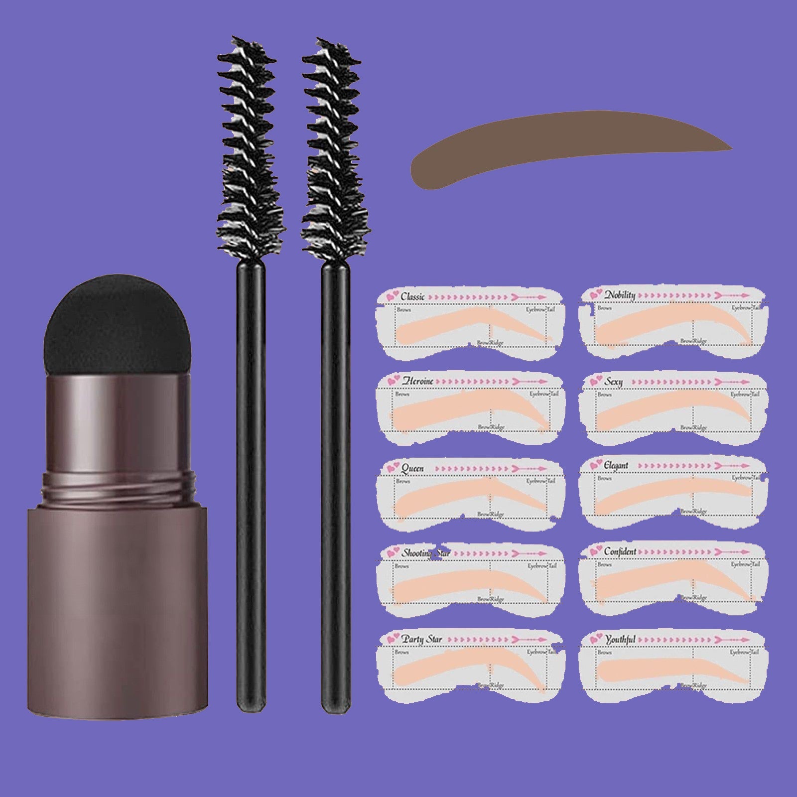 Perfect Brows Stempel & Vorm Kit