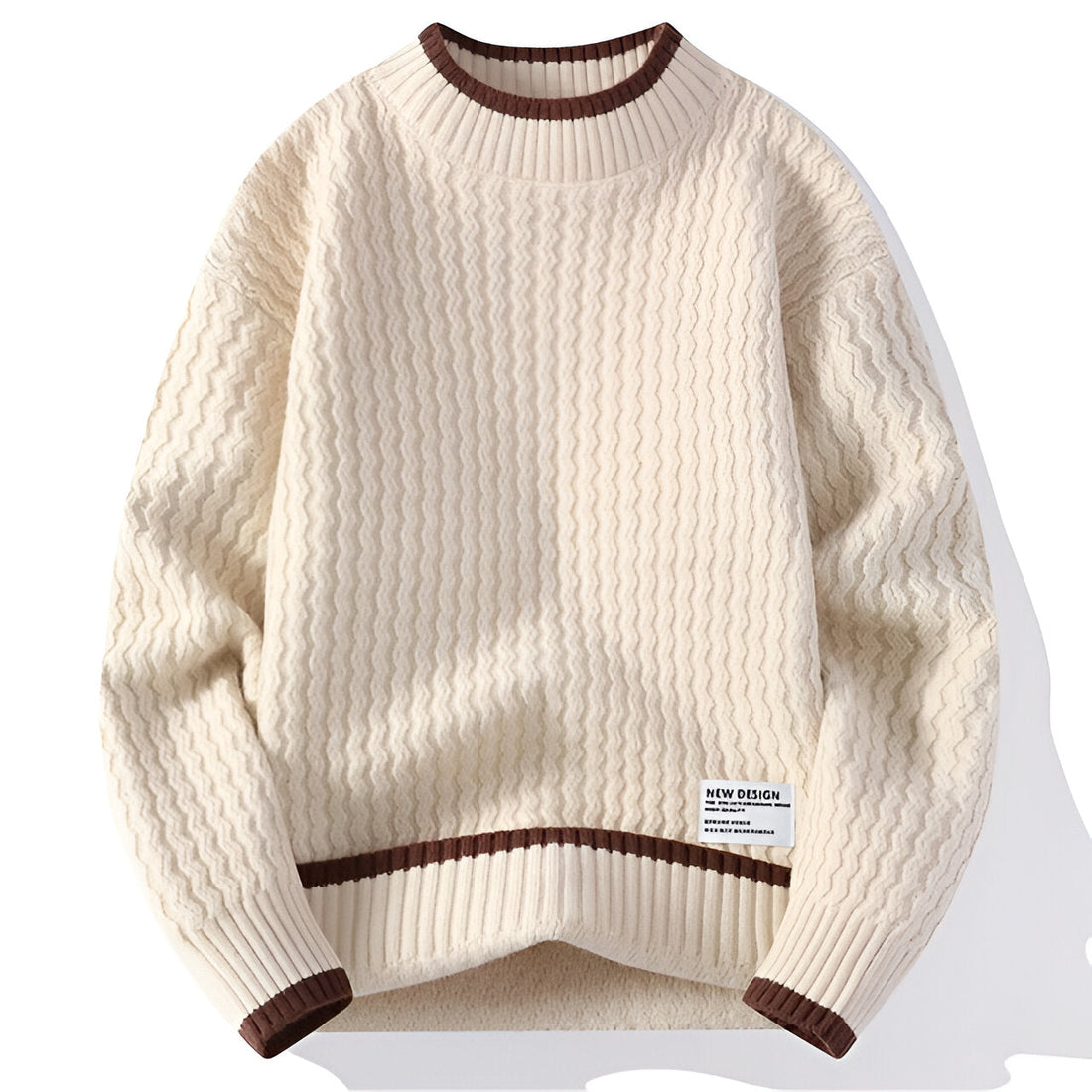 Alpine Zen gebreide ronde hals