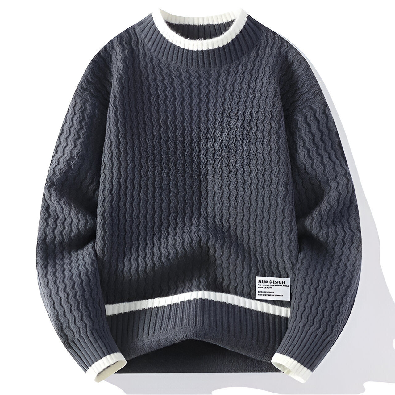 Alpine Zen gebreide ronde hals