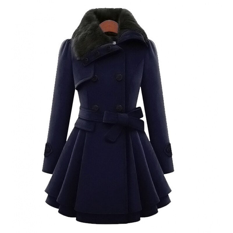 Clarissa | Elegante trenchcoat voor de winter