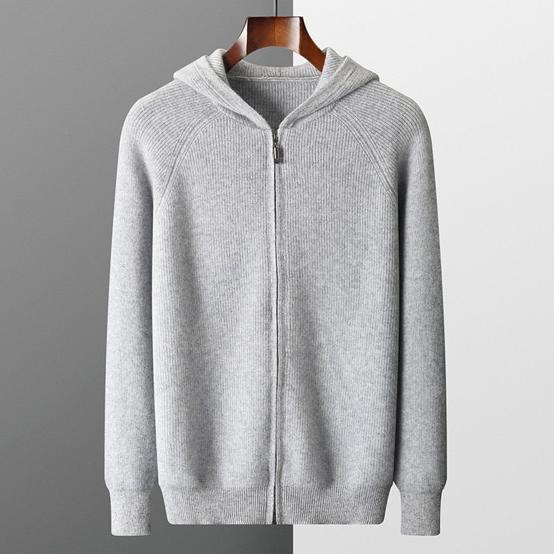 Jaxon Woll-comfort: Jaxon heren hoodie gemaakt van hoogwaardige wol.