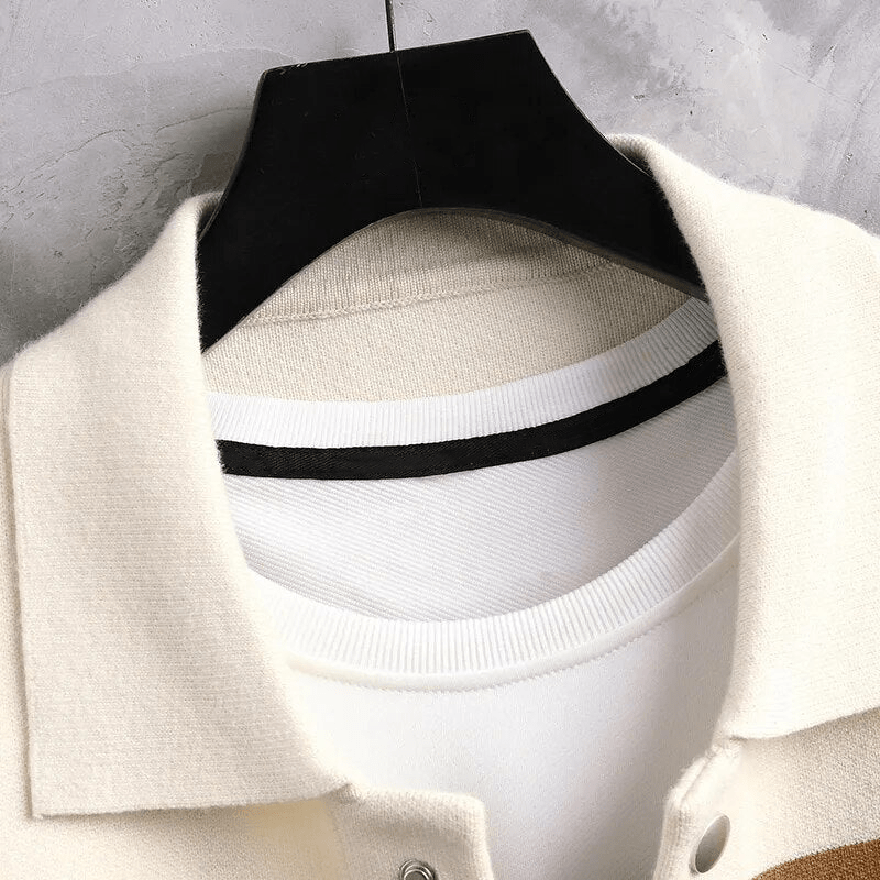 Julian - Tijdloos vest in jacquard