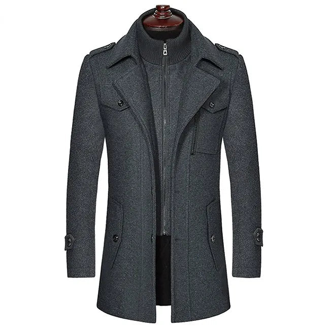 Harrison™ Luxe klassieke trenchcoat