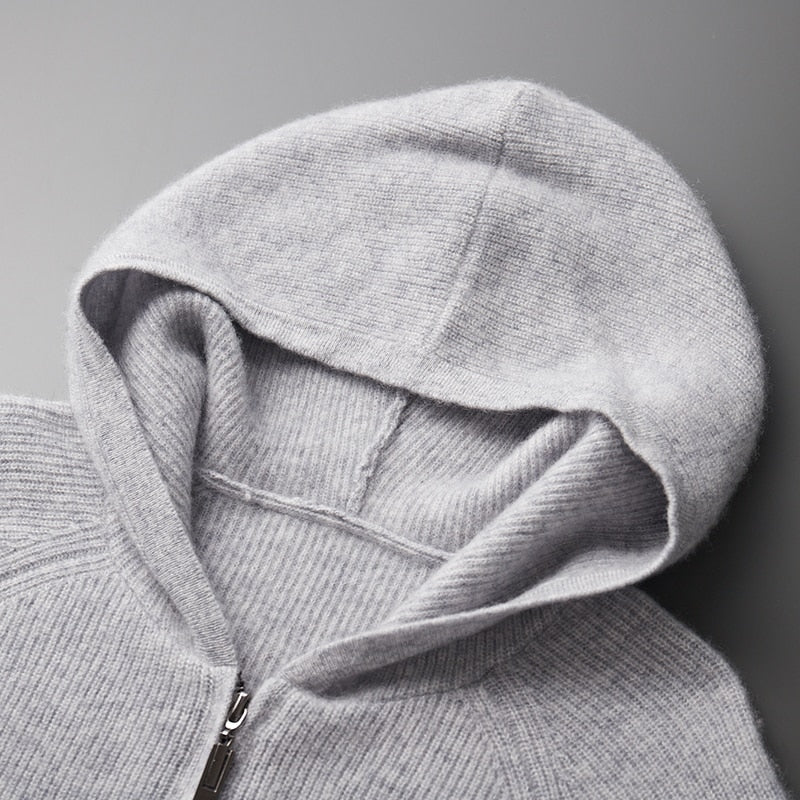 Jaxon Woll-comfort: Jaxon heren hoodie gemaakt van hoogwaardige wol.