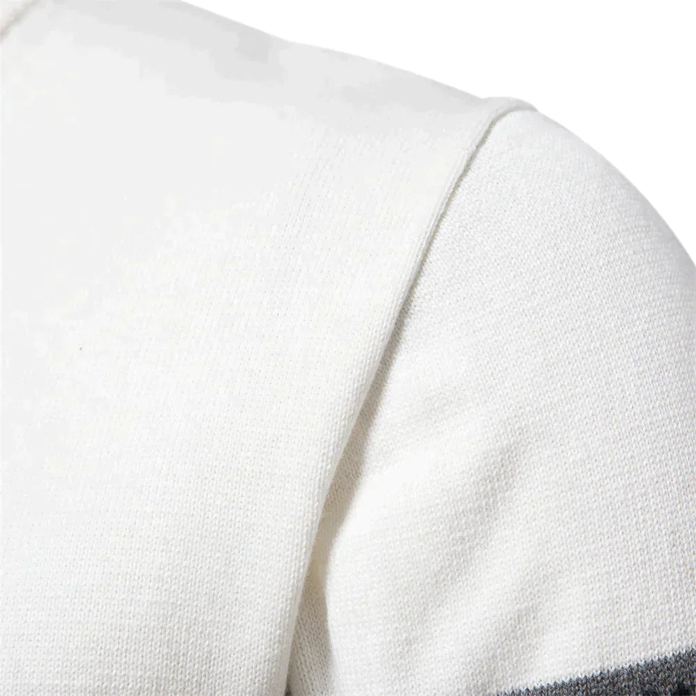 Gustav - Sweater van hoge kwaliteit met retromotief