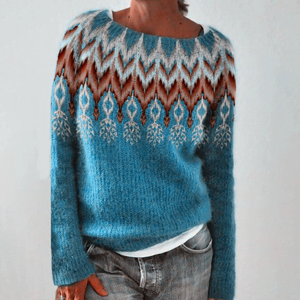 Essential Comfort sweater met ronde hals