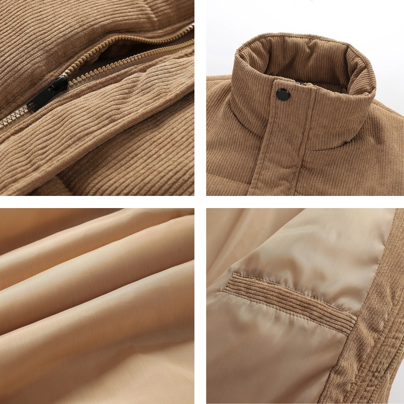 Jas van zijden koord