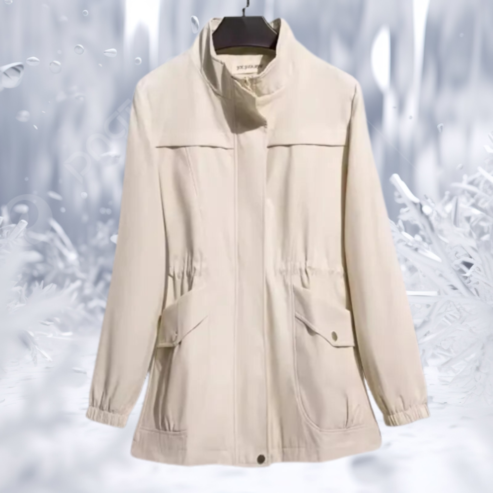 Amaryllis - Casual windjack met dubbele lagen