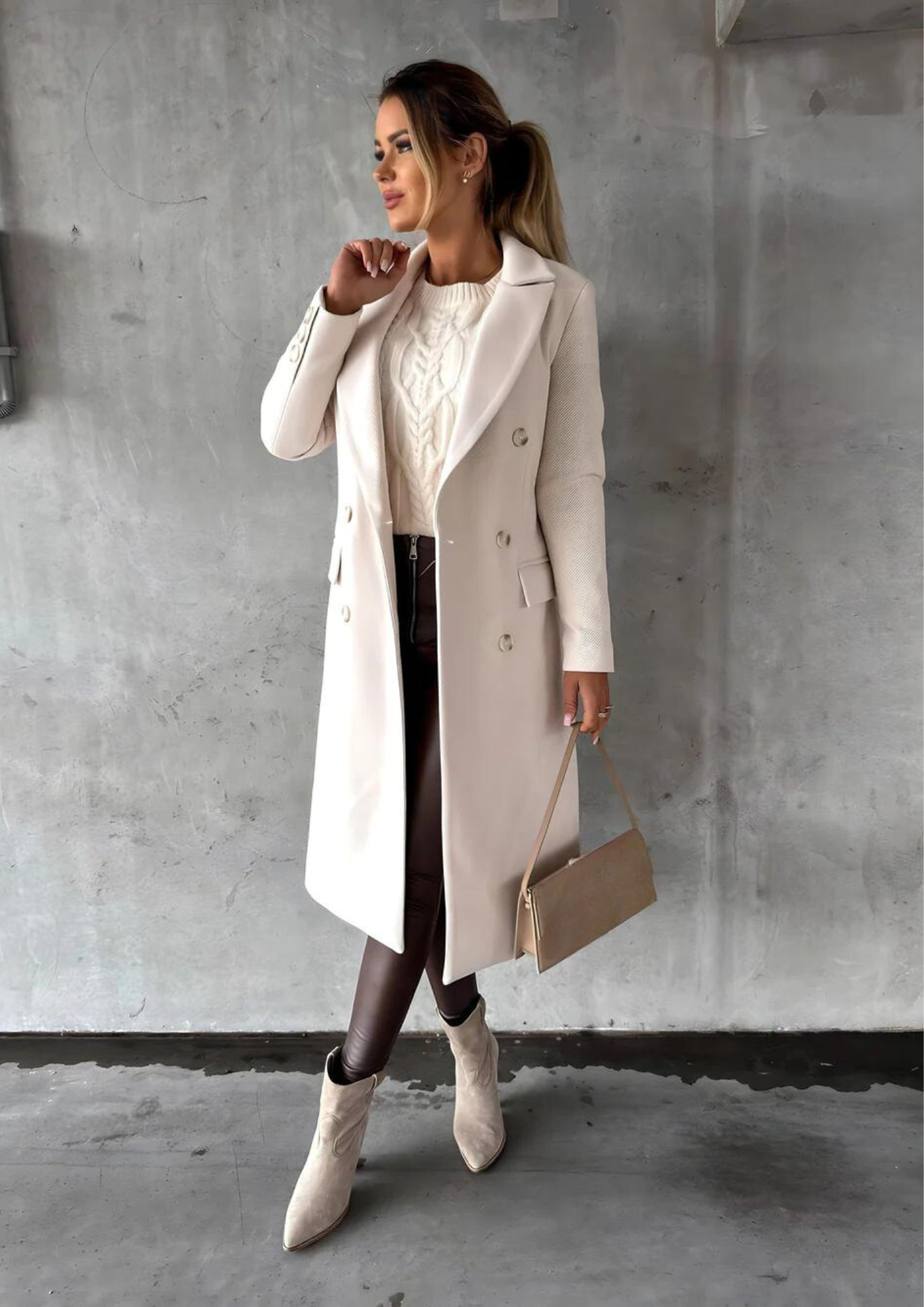 Vivienne™ Klassieke Elegante Trenchcoat