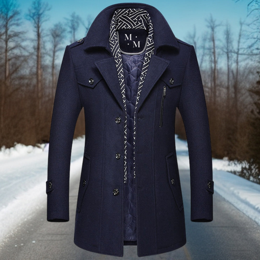 Percival™ Warme winterjas van wol