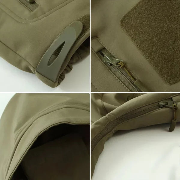 Evander - Ultieme waterdichte en winddichte militaire jas