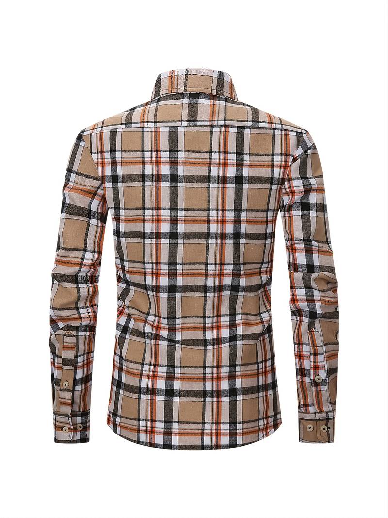 Gabriel - Stijlvol overhemd met lange mouwen voor mannen