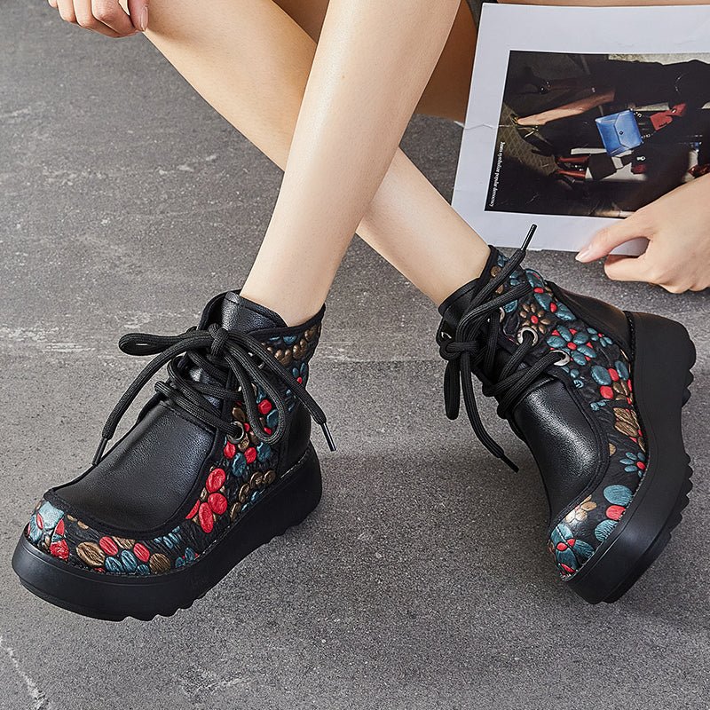 FoxyFeet™ - Dameslaarzen van echt leer