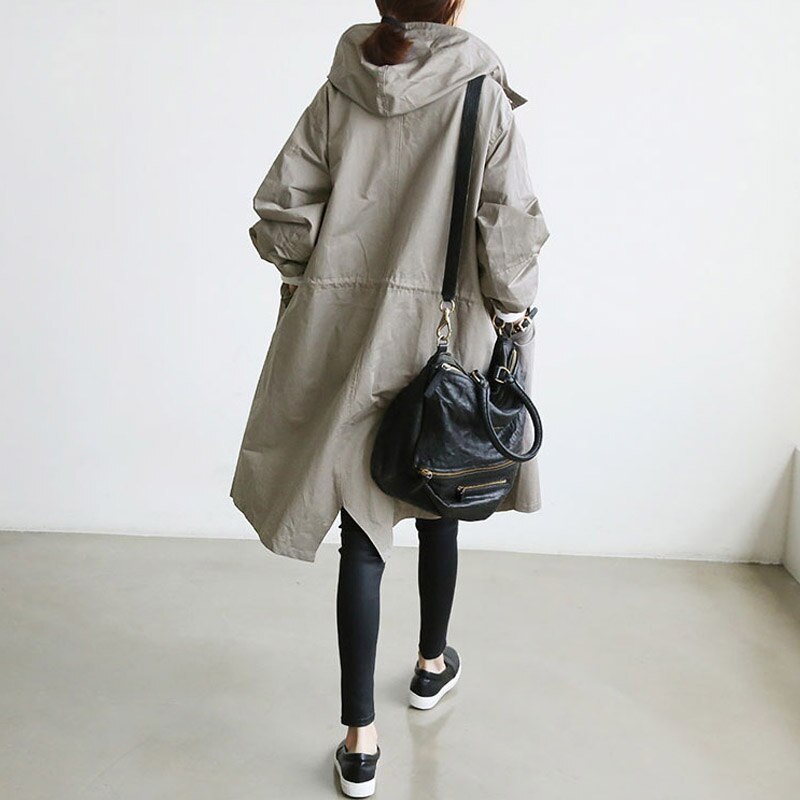 Waterafstotende trenchcoat
