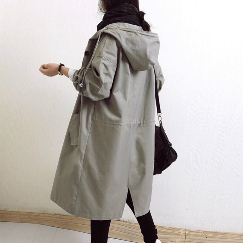 Waterafstotende trenchcoat
