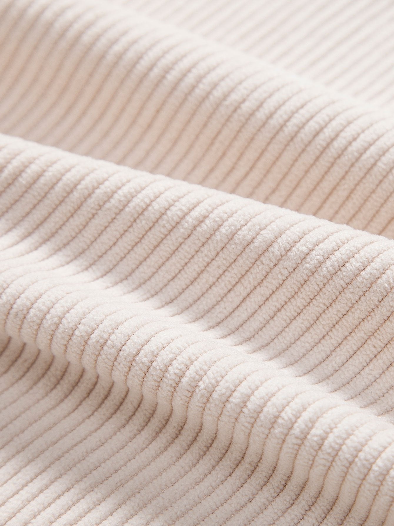 Corduroy poloshirt met korte mouwen & Corduroy shorts