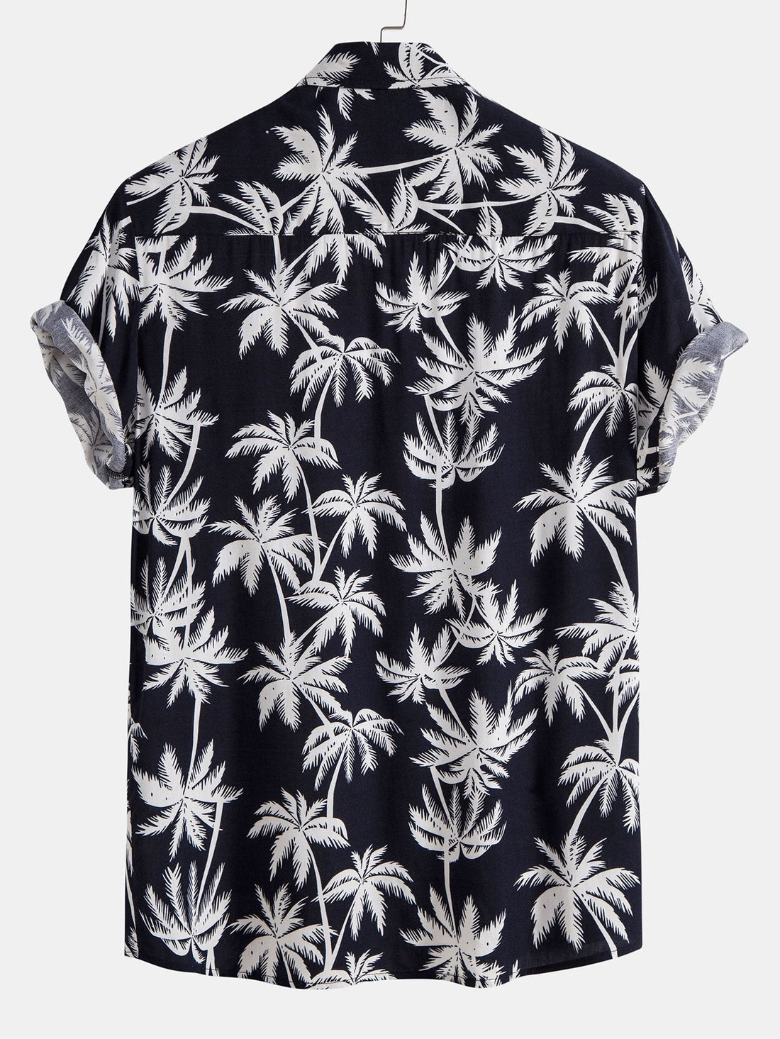 Shirt met palmboomprint