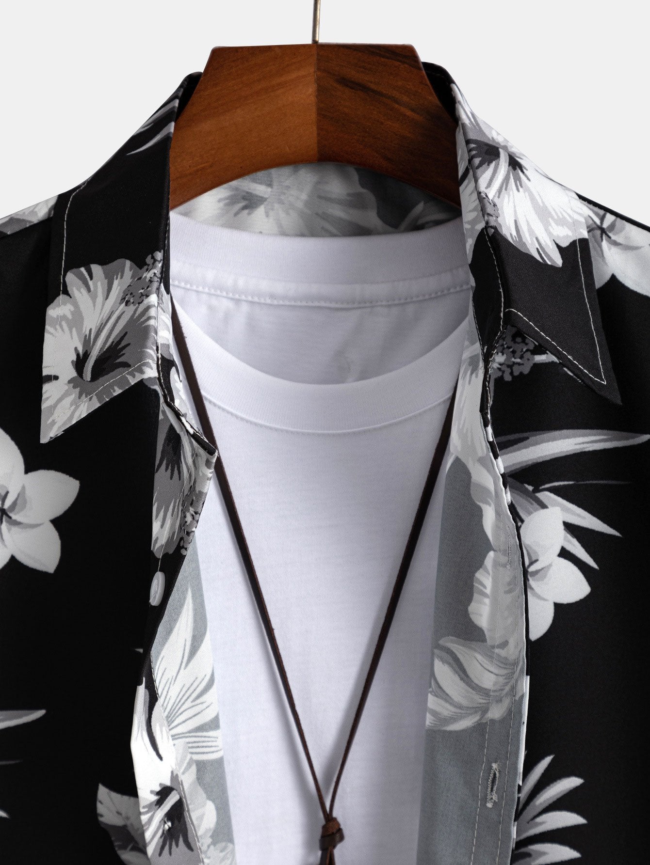 Tropisch Overhemd met Bloemenprint