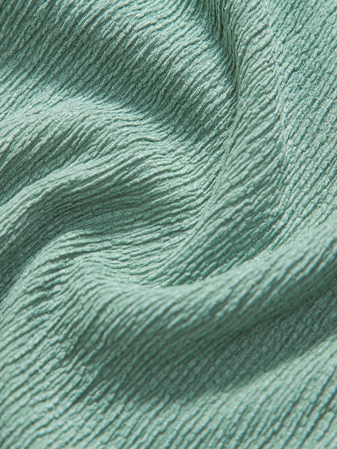 Gerimpeld gestructureerd overhemd met knoopsluiting