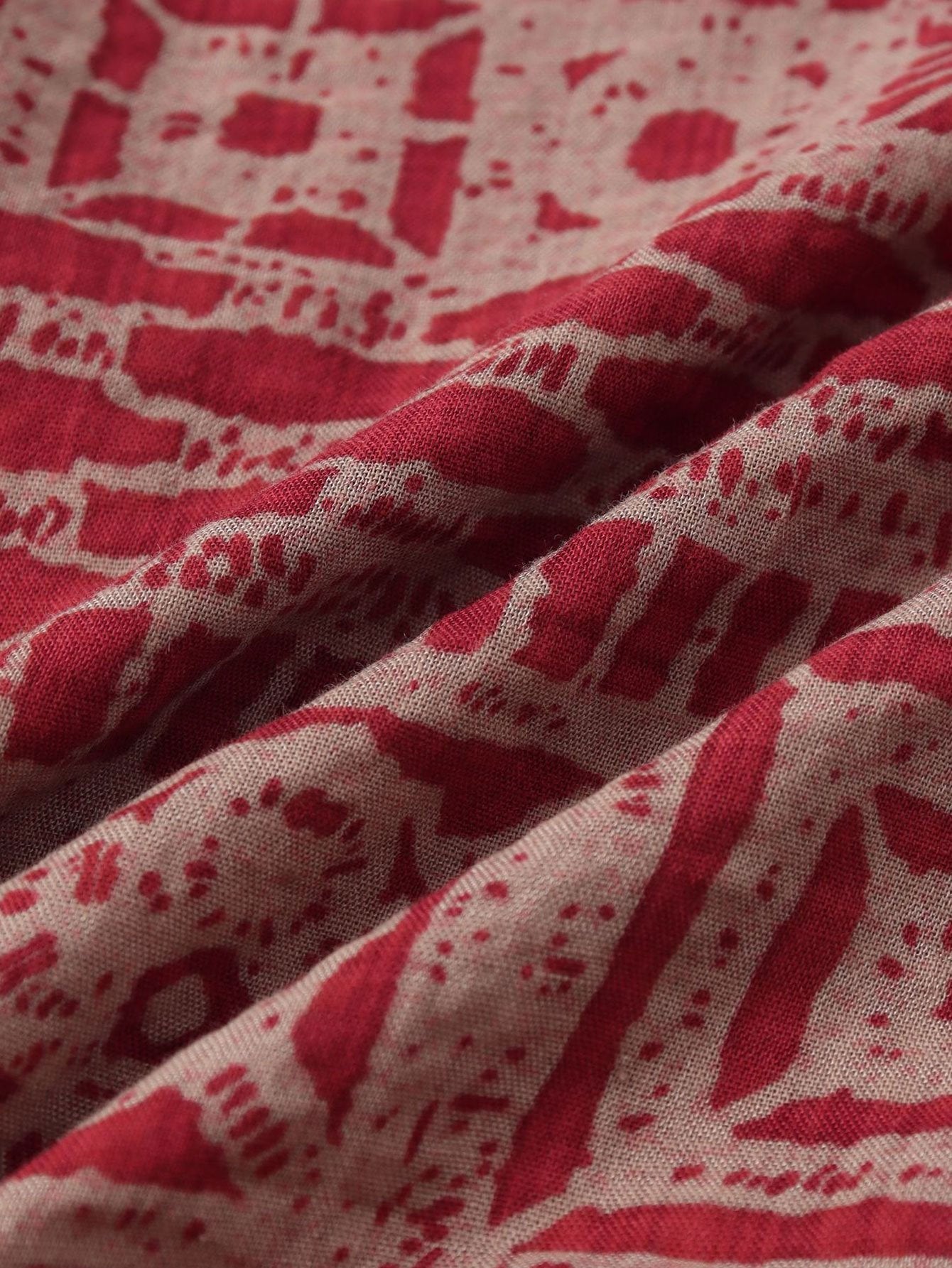 Overhemd met tribale print