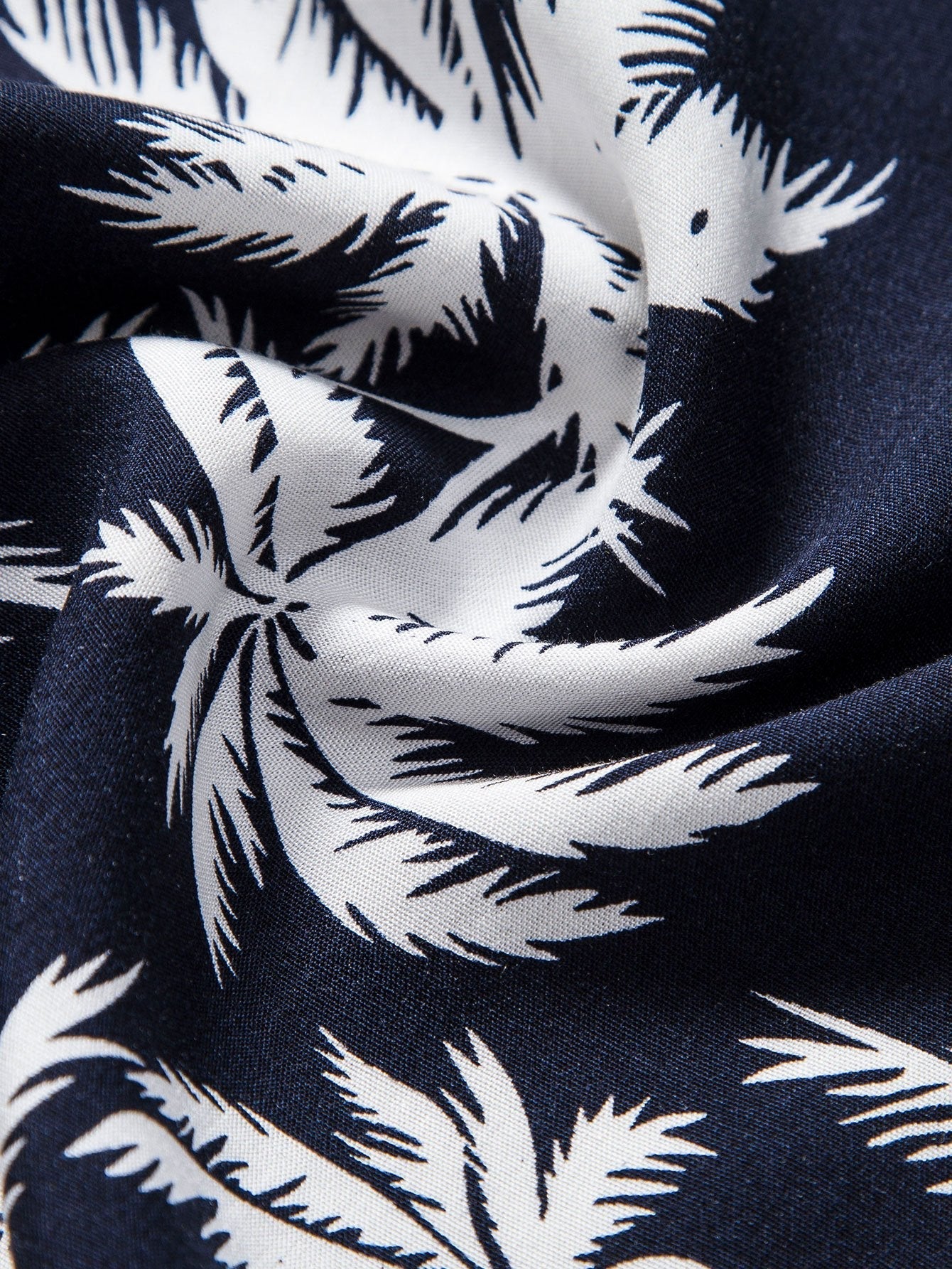 Shirt met palmboomprint