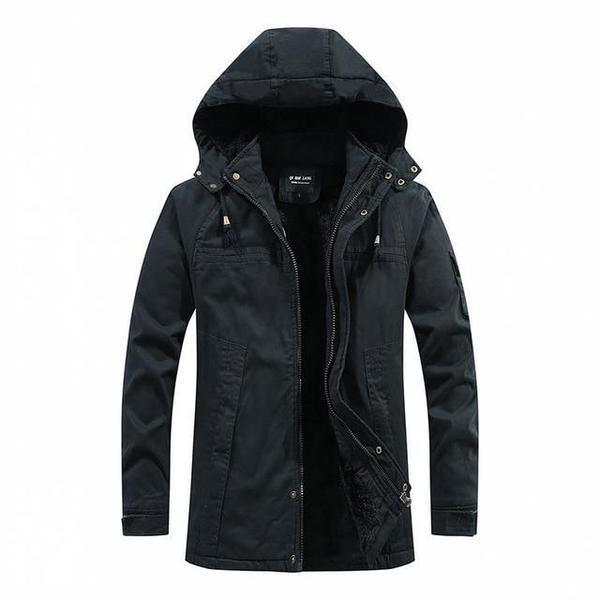 Warme en moderne winterjas