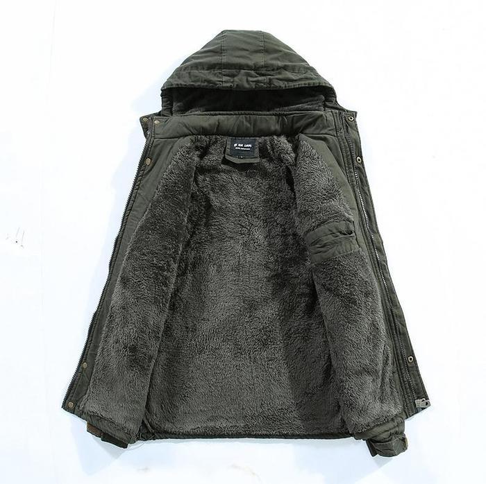 Warme en moderne winterjas