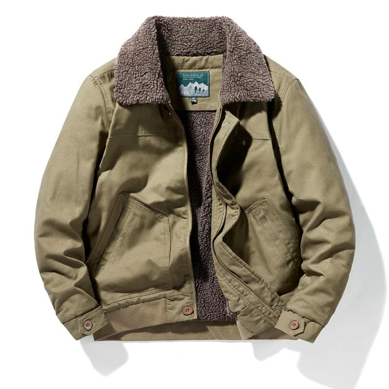Bomberjack met fleecevoering