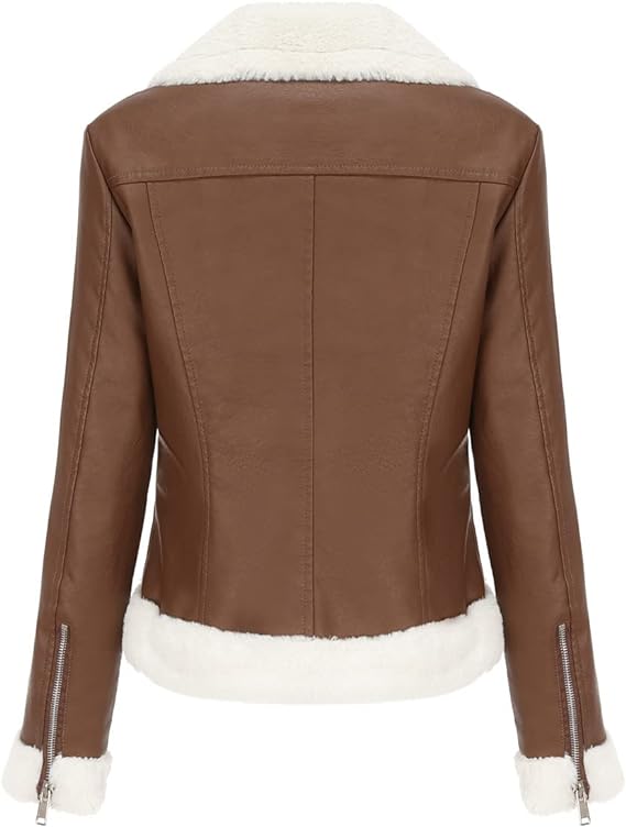 VELURA© Jas met bontvoering