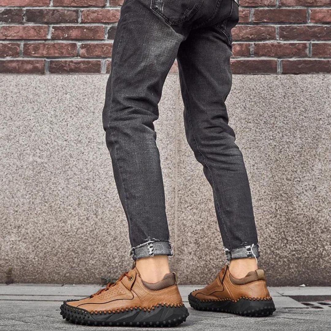 Robuuste outdoor veterschoenen met noppenprofiel