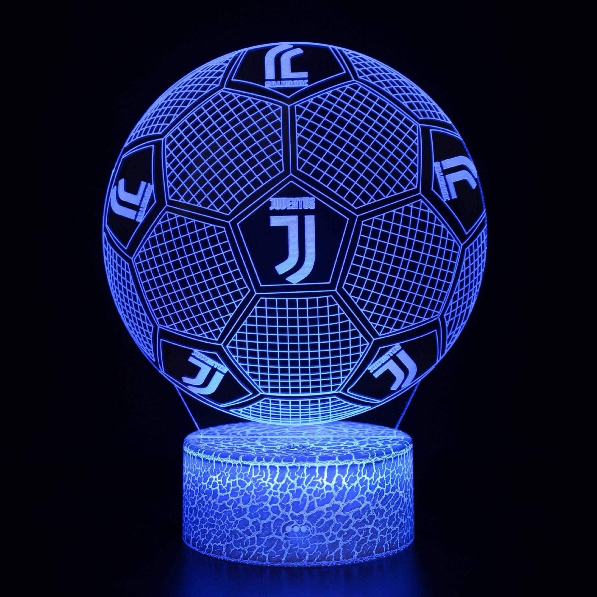 Voetbal 3D Illusie LED-Lamp - Nachtlampje - voor de Kamer