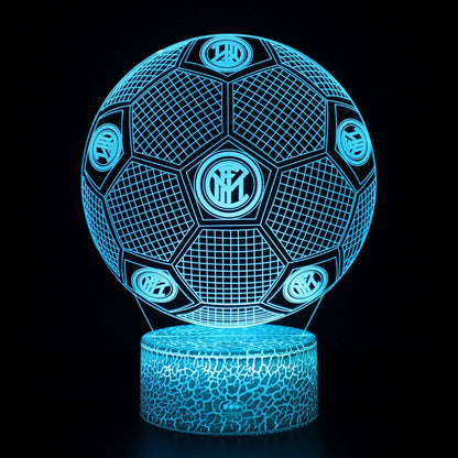 Voetbal 3D Illusie LED-Lamp - Nachtlampje - voor de Kamer