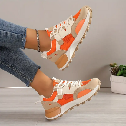 Oranje gekleurde schoenen