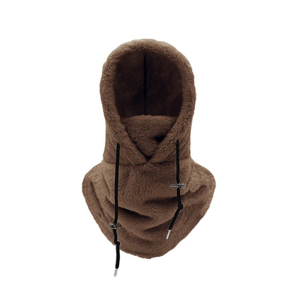 Sherpa skimasker met capuchon