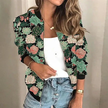Retro Casual Kort Jasje
