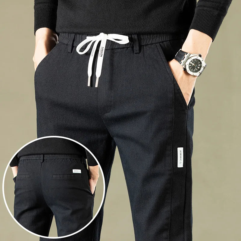 Comfortabele regular fit broek