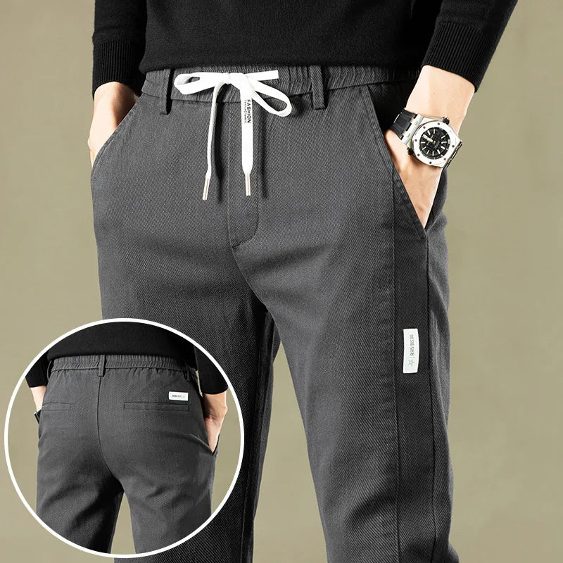 Comfortabele regular fit broek