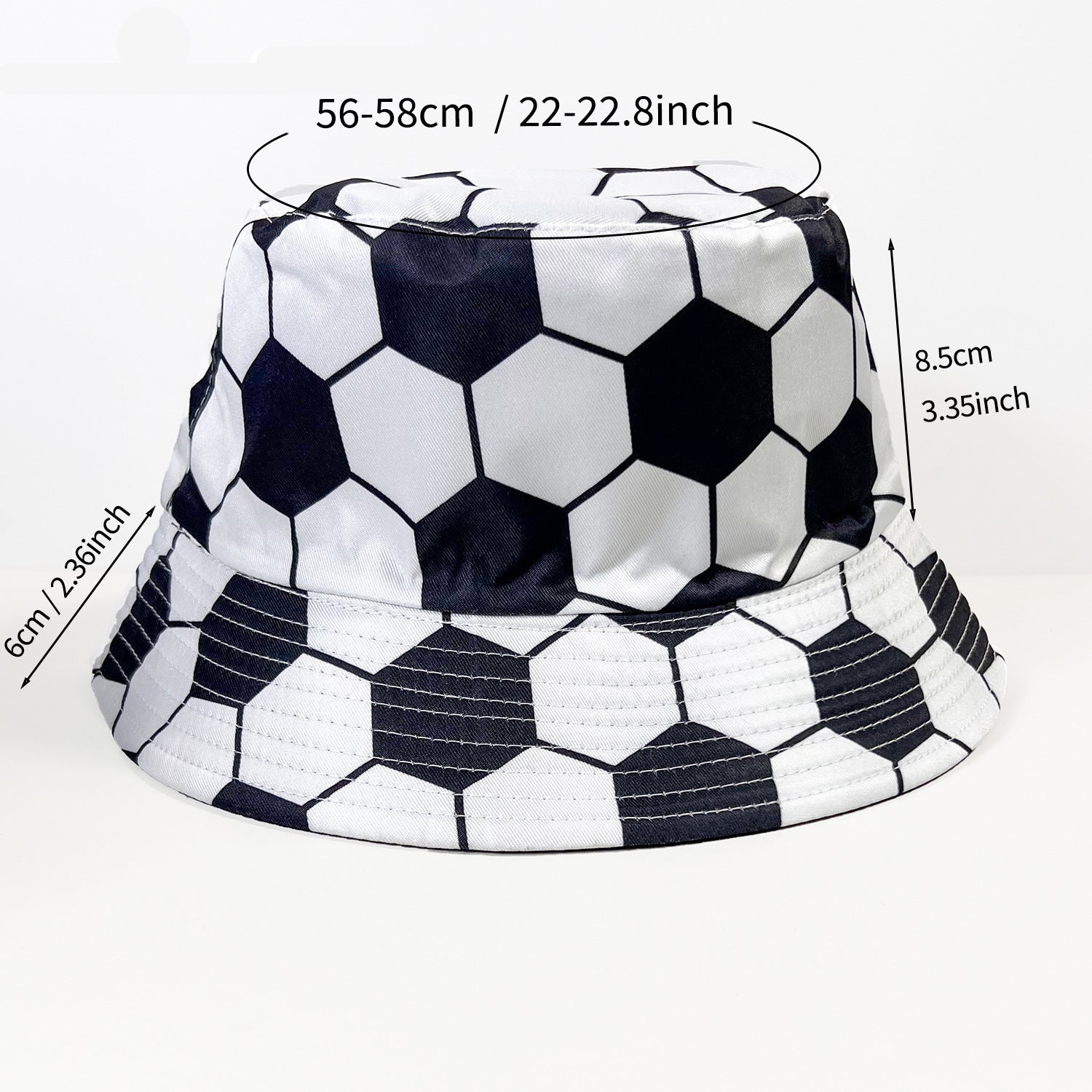 Voetbal Bucket Hat