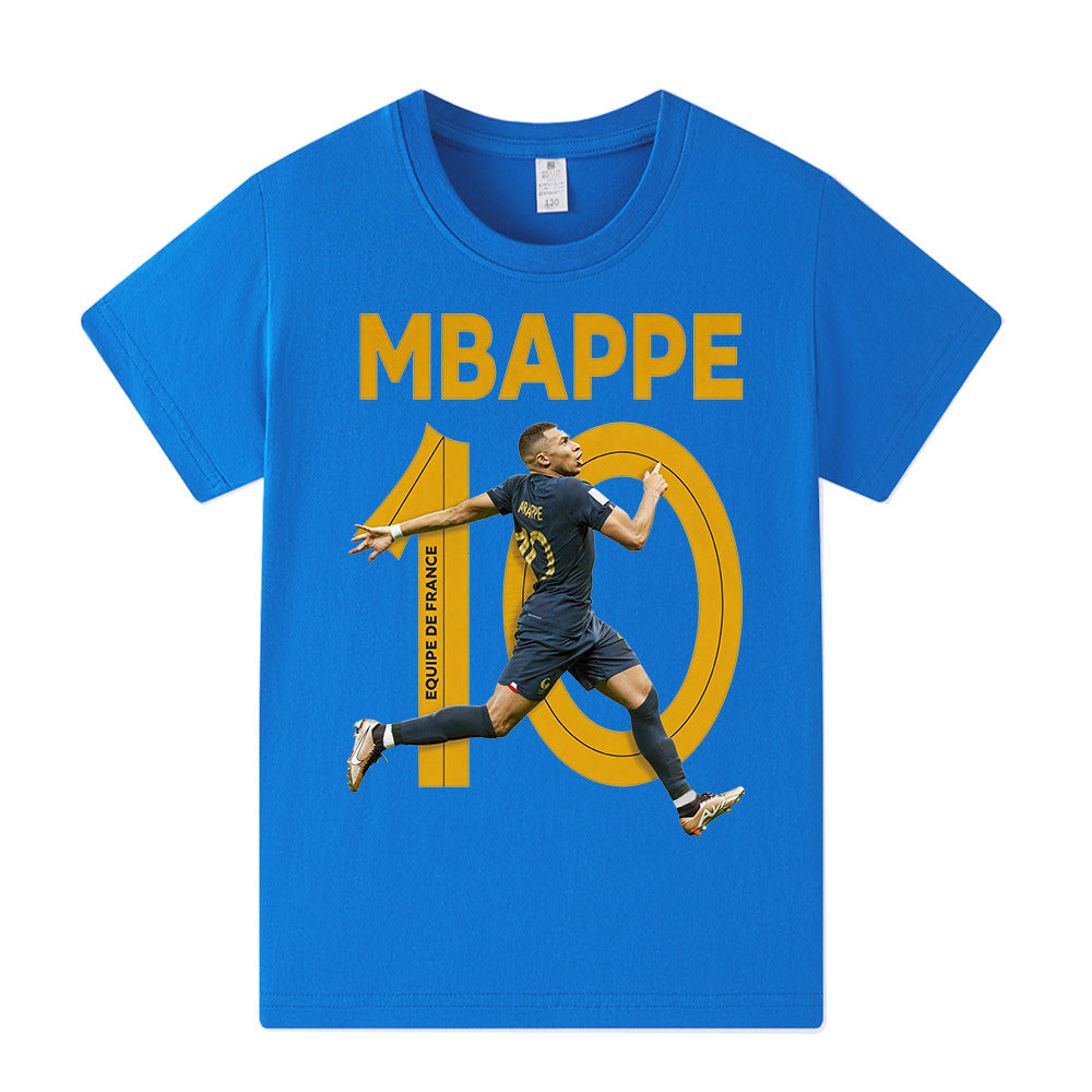 Mbappé Voetbal T-shirt Kinderen - Comfortabel