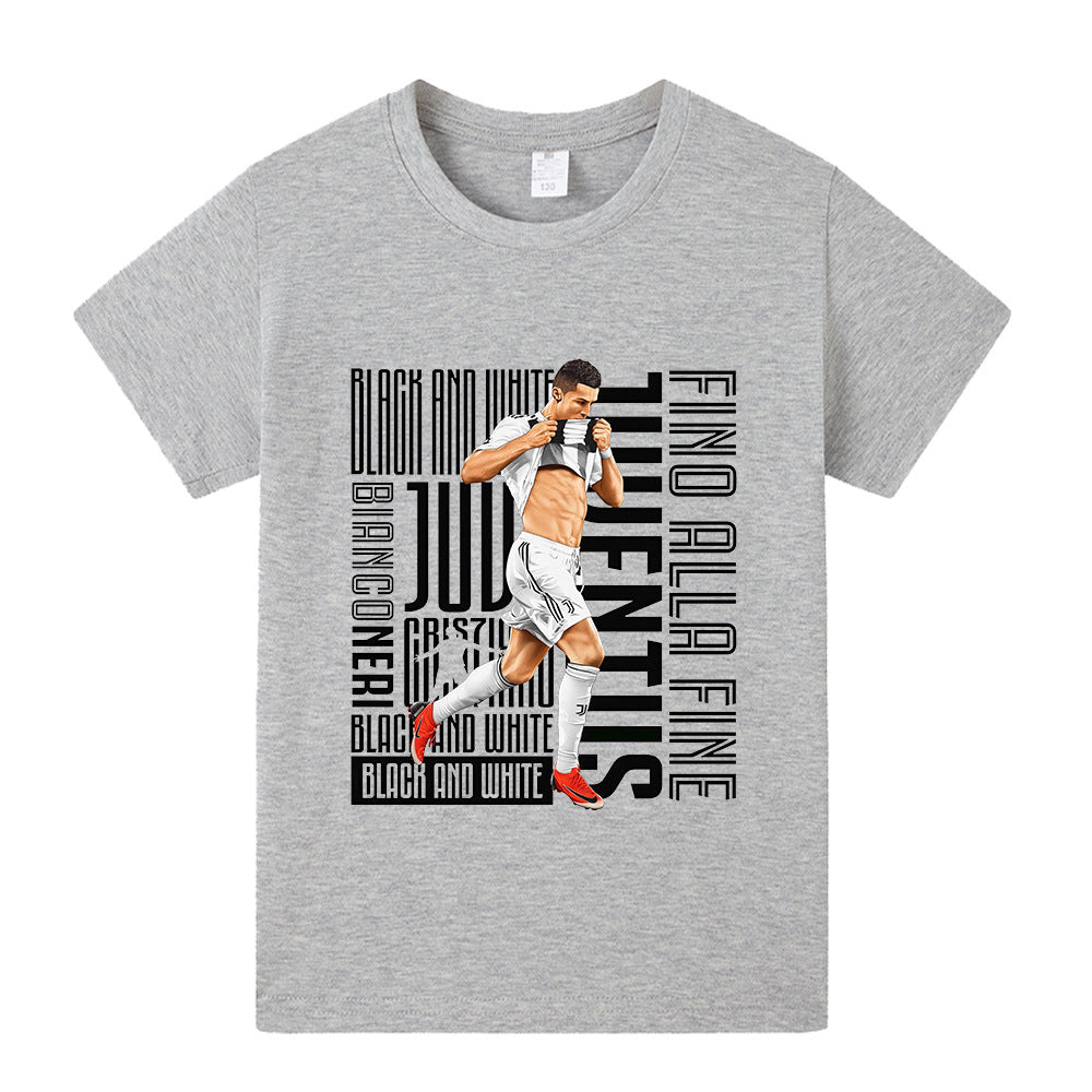 Ronaldo Voetbal T-shirt Kinderen - Juventus