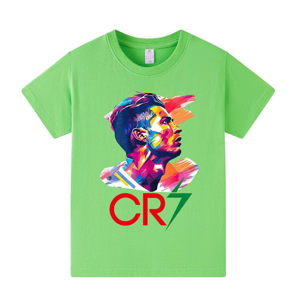 Cristiano Ronaldo Voetbal T-shirt Kinderen - Comfortabel