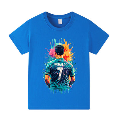 Ronaldo Voetbal T-shirt Kinderen - Cool Design