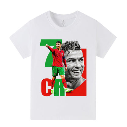 Cristiano Ronaldo Voetbal T-shirt Kinderen - Portugal - Sportief