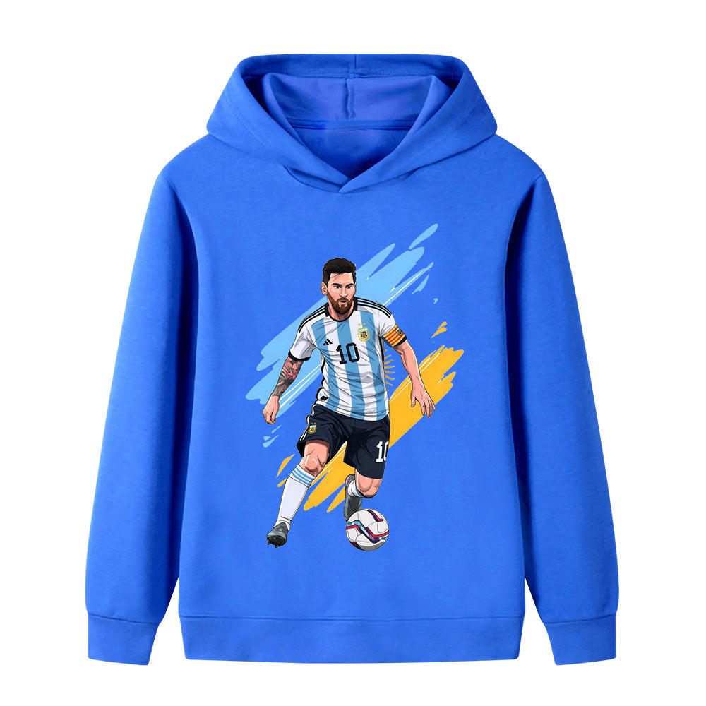 Lionel Messi Voetbal Hoodie Kinderen - Zacht