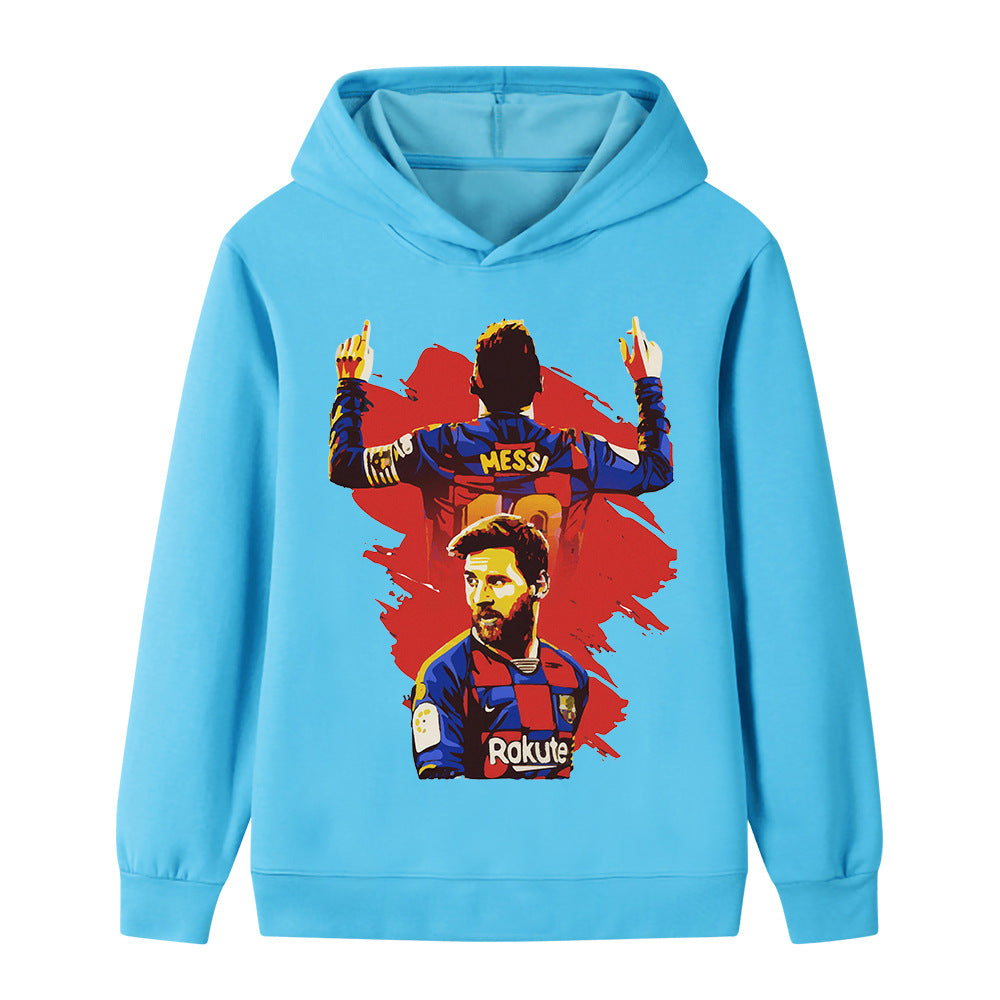 Lionel Messi Voetbal Hoodie Kinderen - Barcelona