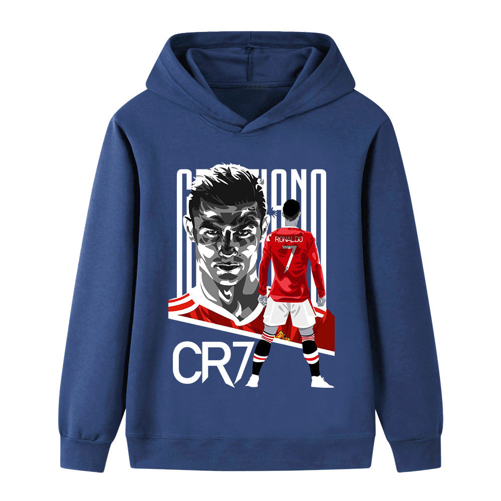 Cristiano Ronaldo Voetbal Hoodie Kinderen - Manchester United - Zacht