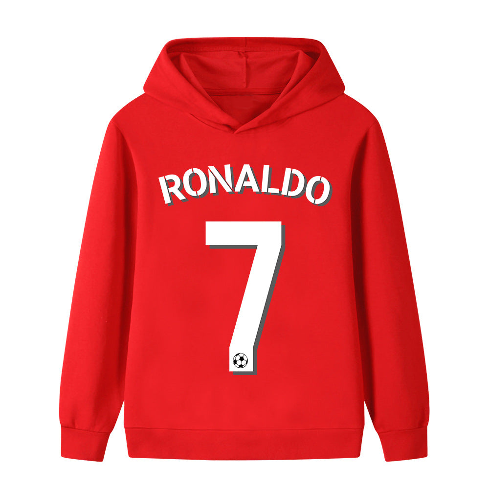 Ronaldo Voetbal Hoodie Kinderen - Cool Design
