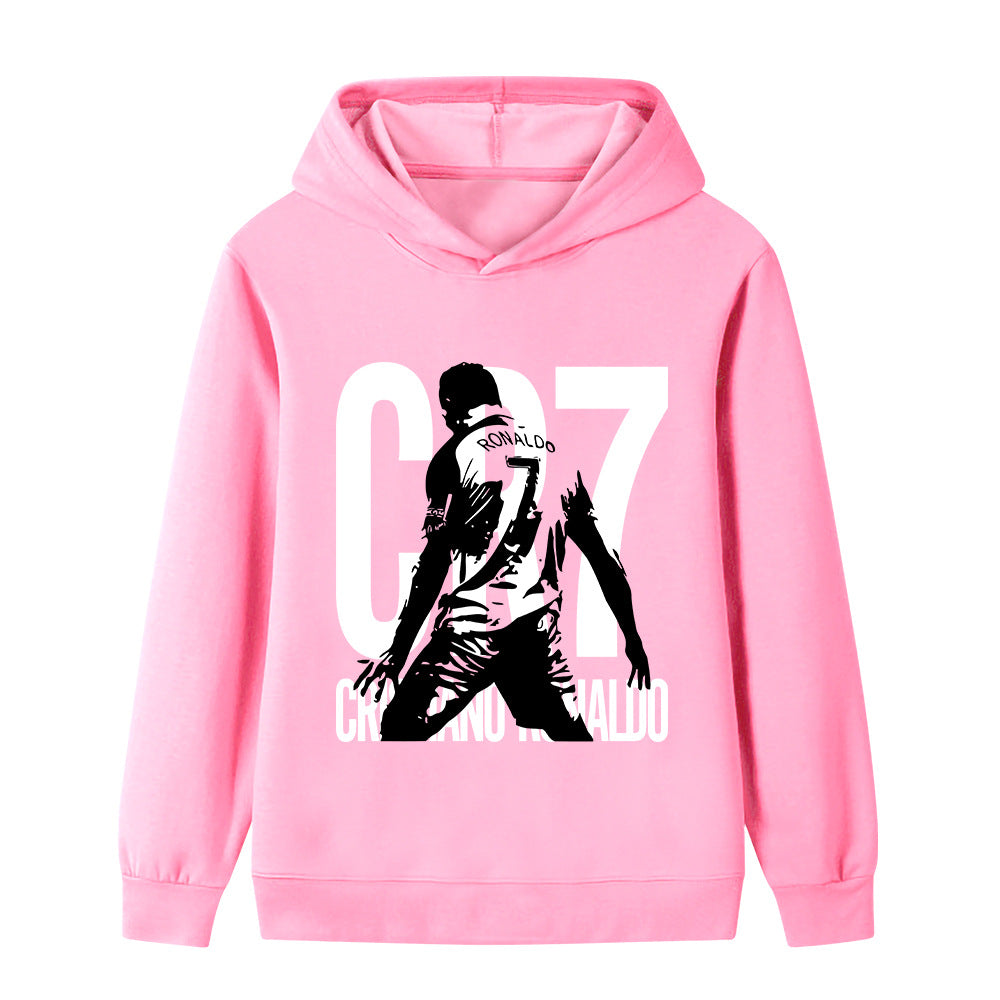 Cristiano Ronaldo Voetbal Hoodie Kinderen - Sportief